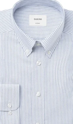 The Founder 4. 0 | Light blue stripe | Contemporary fit