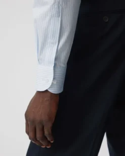 The Lawyer 4. 0 | Sky Blue Stripe | Contemporary fit
