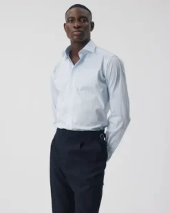 The Lawyer 4. 0 | Sky Blue Stripe | Contemporary fit