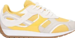 TH Monogram Leather Mixed Texture Trainers