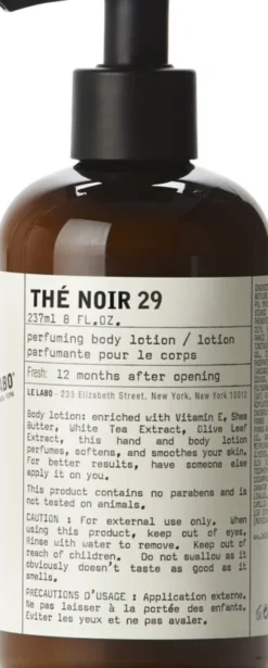 Thé Noir 29 Perfuming Body Lotion 237ml