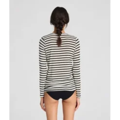 Thyra L/S Sailor Wool Top