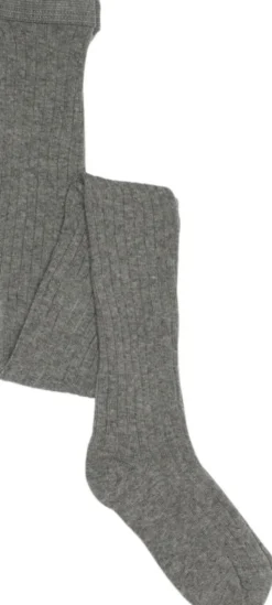 Tights cotton rib