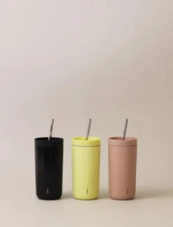 To Go Sip Termomugg med sugrör 0.4 l. soft black