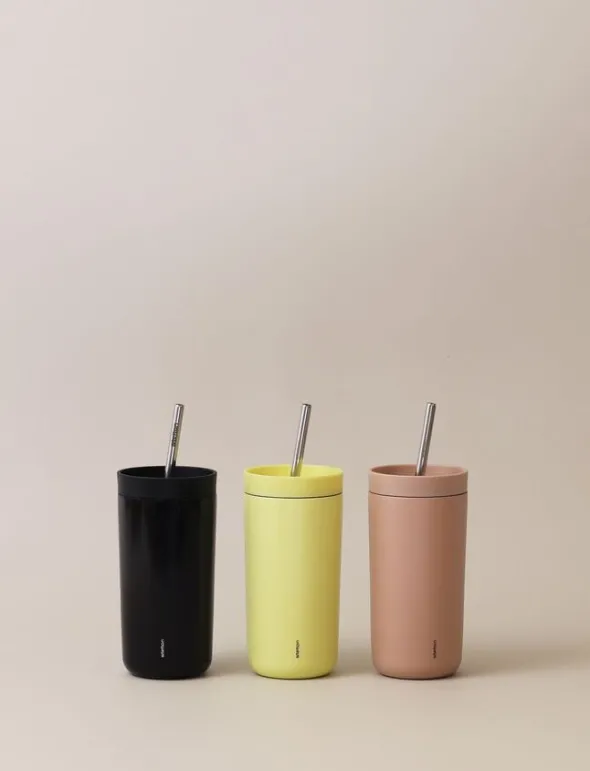 To Go Sip Termomugg med sugrör 0.4 l. soft black