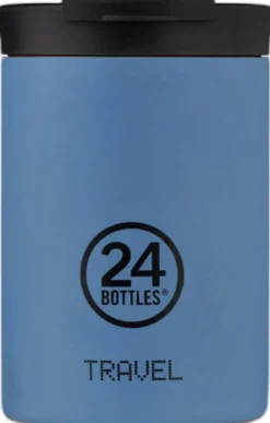 Travel Tumbler 350 ml - Stone Finish - Powder Blue