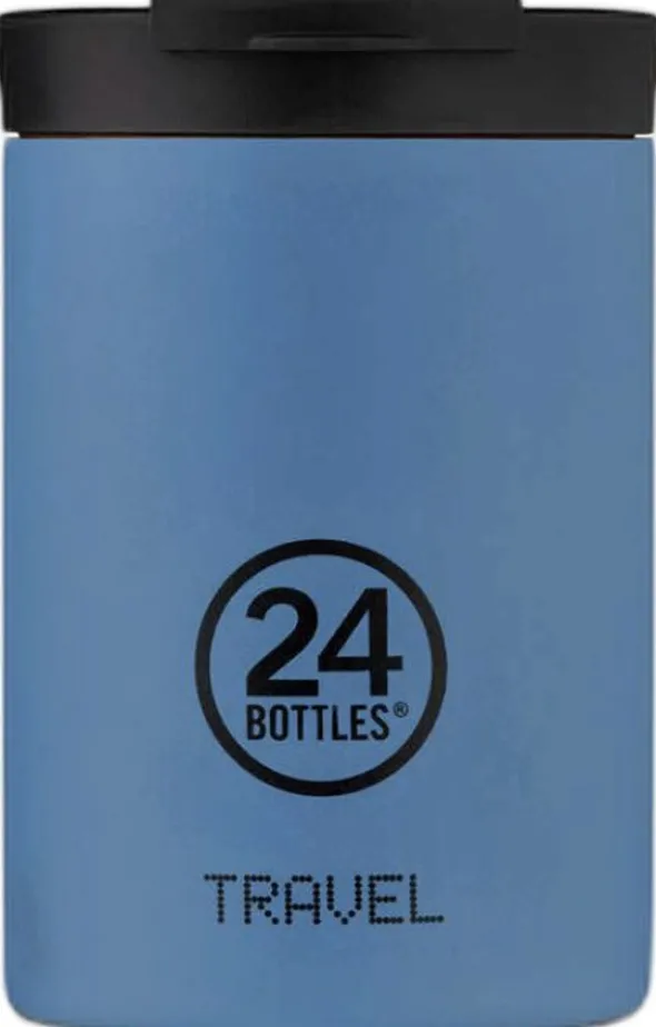 Travel Tumbler 350 ml - Stone Finish - Powder Blue