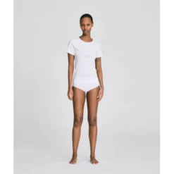 Trille Cotton Top 1x1 Rib Tee GOTS