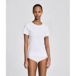 Trille Cotton Top 1x1 Rib Tee GOTS