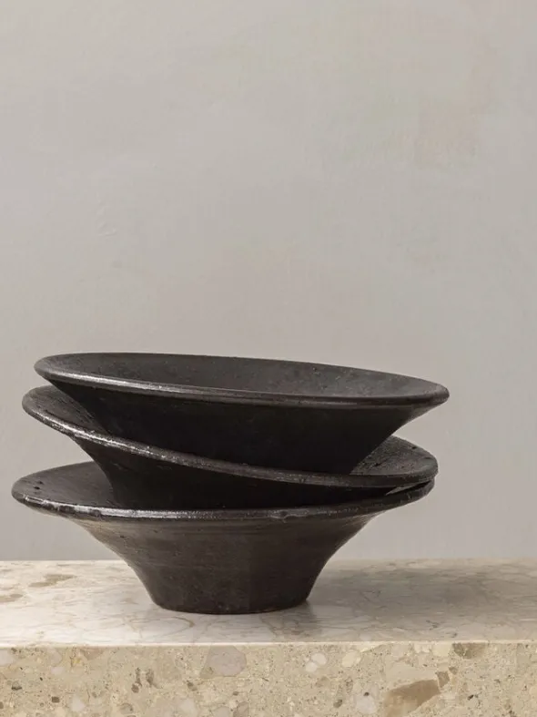 Triptych Bowl, Ø22,5, Coral Blue