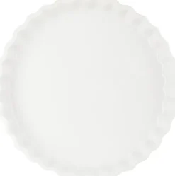 Tærtefad 28cm White