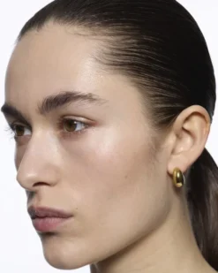 Tryvann Pillow Earring Gold