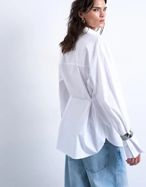 TSDEMI LS OVERSIZED SHIRT WVN