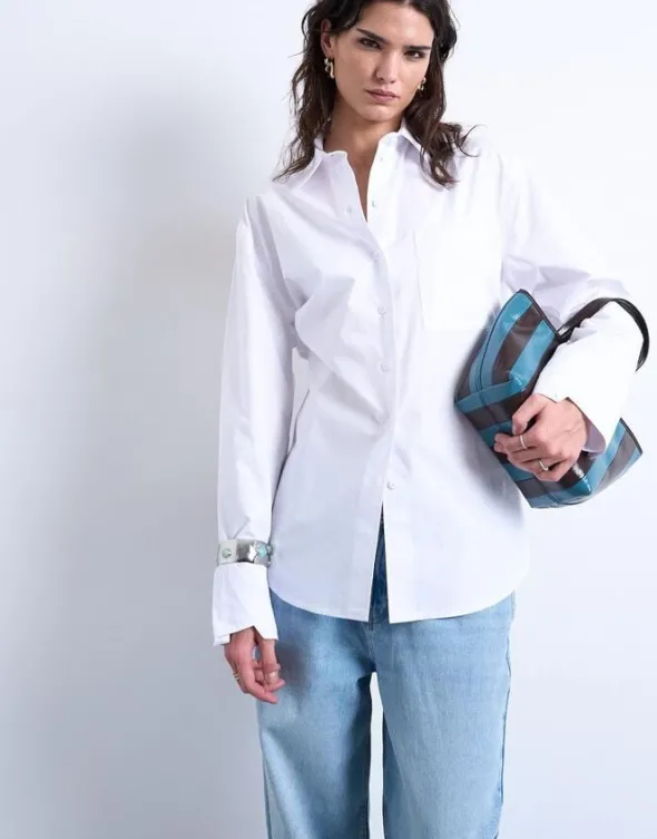 TSDEMI LS OVERSIZED SHIRT WVN