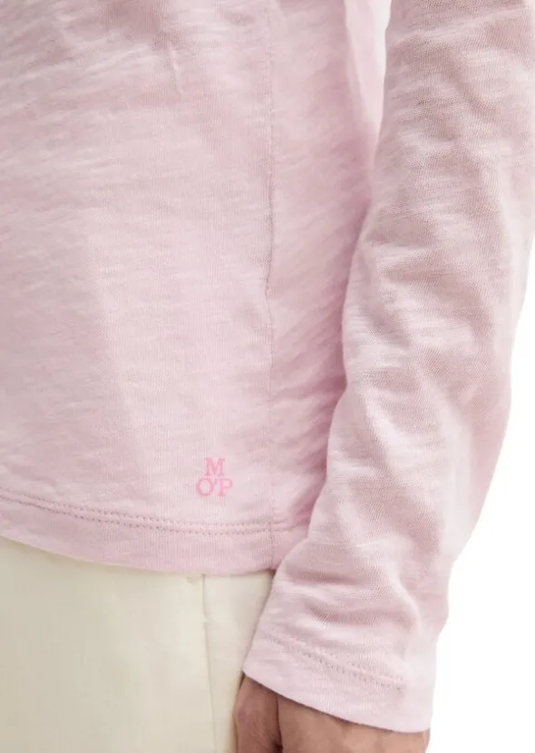 T-shirt, long sleeve, boat neck