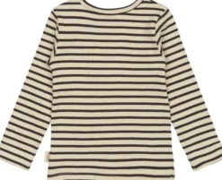 T-shirt L/S Modal Striped