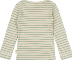 T-shirt L/S Modal Striped