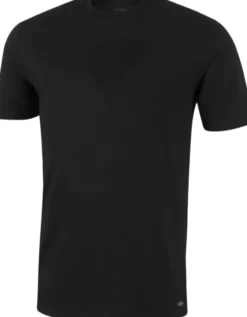 T-shirt O Neck Rib Pure Cotton