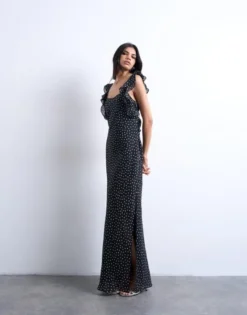 TSMANA SL MAXI SLIP DRESS WVN