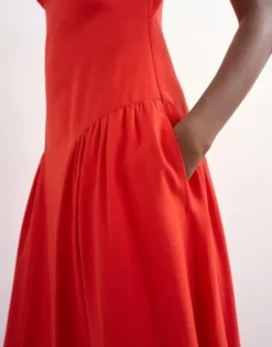 TSVIOLA SL MAXI DRESS WVN