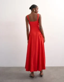 TSVIOLA SL MAXI DRESS WVN
