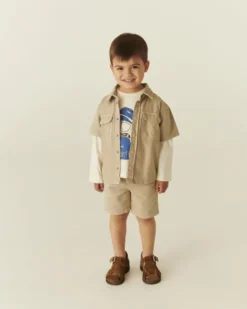TWILL SAFARI SHIRT SS