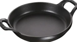 Ugnsform 12 Svart Rund Gjutjärn