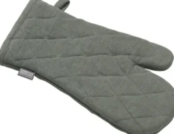 Ugnshandske Bastian 33 x 18 cm Olivgrön 100% ny bomull
