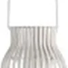 UPSIDE DOWN lantern, outdoor, small, light grey