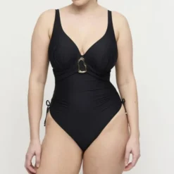 Uvita plunge swimsuit