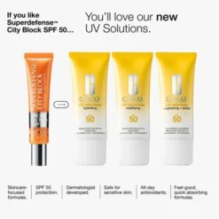 UV Solutions Brightening + Tinted Sunscreen SPF 50