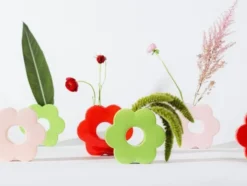 Vase - Daisy Red