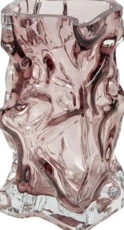 vase ice light pink