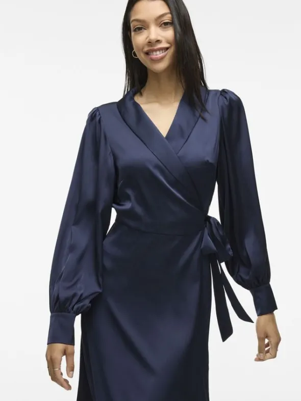 VIENNA RAVENNA ANKLE WRAP DRESS-NOO