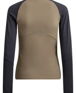 Vital reflective langærmet tee - Hazel