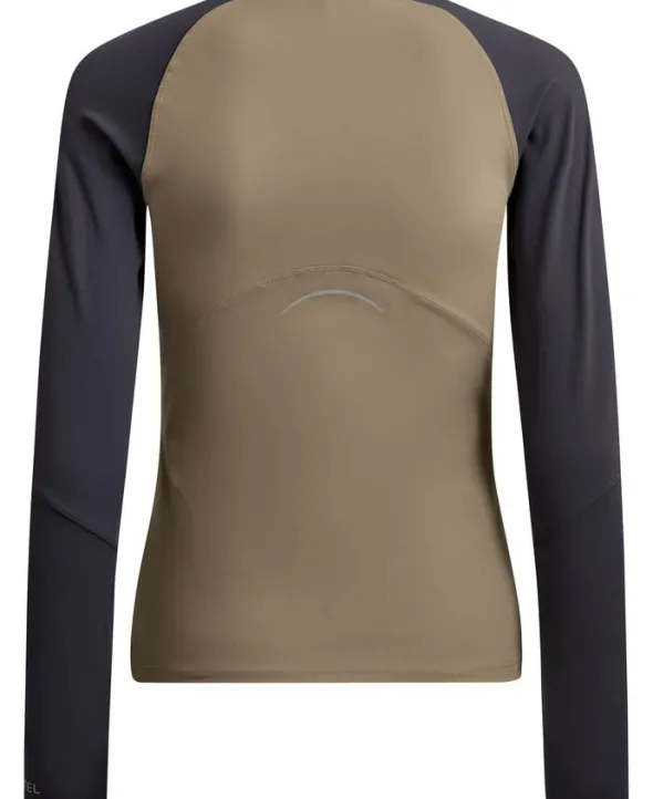 Vital reflective langærmet tee - Hazel