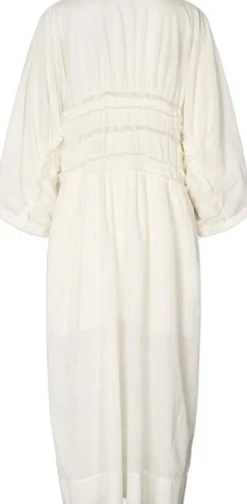 Voile frill gathered dress - Ina