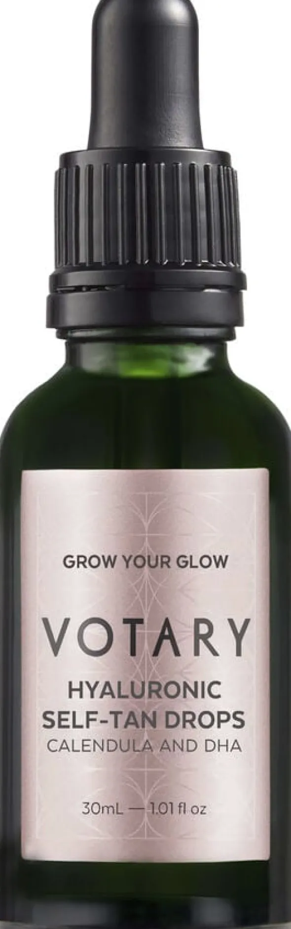 VOTARY Hyaluronic Self-Tan Drops, Calendula and DHA - 30 ml