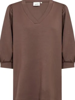 WA-SABINA 8 Bluse Brun