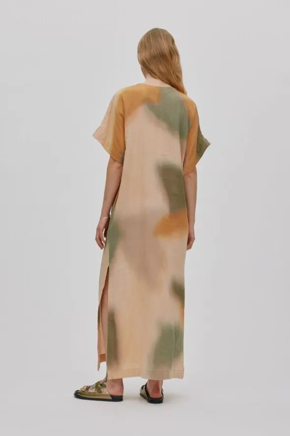 Water colour column dress - Inza