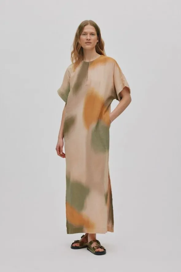 Water colour column dress - Inza