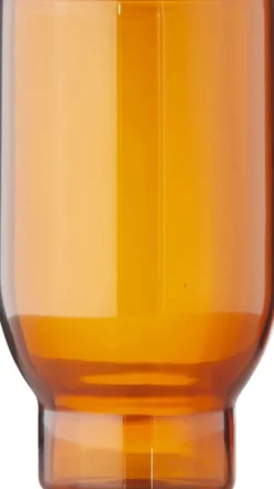 WATER GLASS, 2 PCS, TALL, AMBER, 65110A