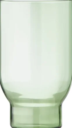 WATER GLASS, 2 PCS, TALL, GREEN, 65110G