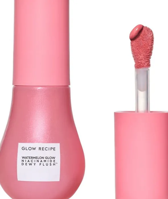 Watermelon Glow Niacinamide Dewy Flush - Flytande, uppklarande rouge