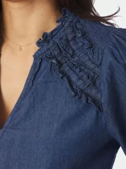 Wendia Denim Blouse