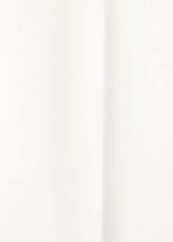 Wide-leg jeans with side buttons