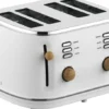 WITT PREMIUM 4-SLICE TOASTER WOOD WHITE