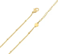 Women's Gold Heart Pendant Necklace