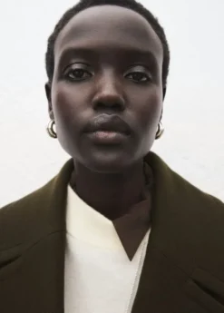 WOOL BLEND COAT. -- TRAVIATA