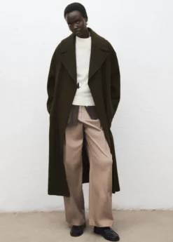 WOOL BLEND COAT. -- TRAVIATA